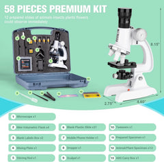 Uarzt 31 blank slides for creating DIY experiments at home or class