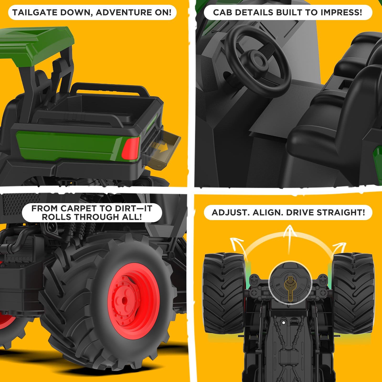 Uarzt gift-box packaging makes a ready-to-gift tractor present.