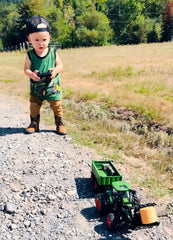 Uarzt remote control tractor working lights add authentic farm moments