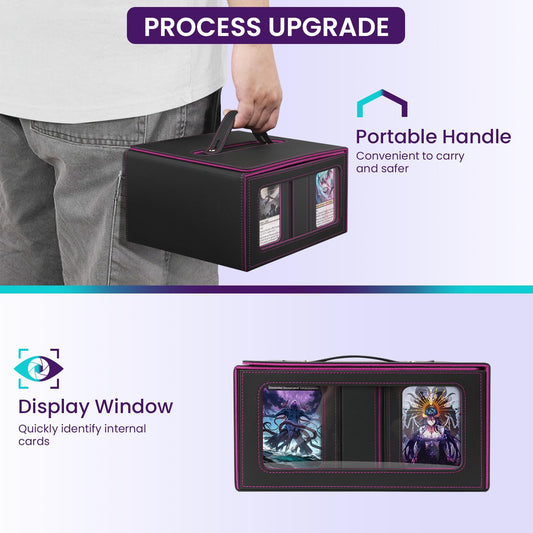 UAUZA dice tray keeps gaming accessories organized during play