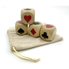 UAYBABU Trump Marker Dice set in large size for clear visibility during game