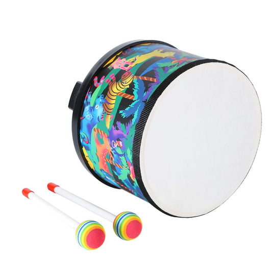 Ubblove drum head imitation sheep skin, warm resonant tones.