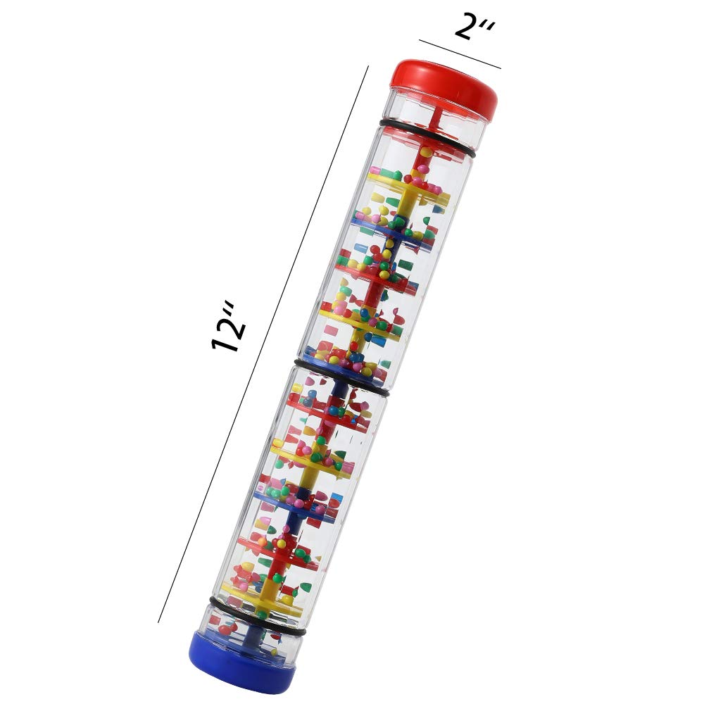 Ubblove Rainmaker shake, turn, and roll demonstrates sound production from bead movement.
