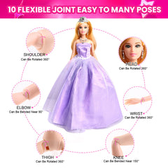 UCanaan hangers and jewelry highlight versatile organization for dolls and outfits.