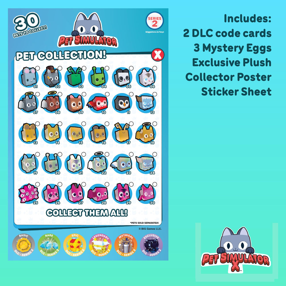 Exclusive Mystery Egg and collector poster add display-worthy flair on shelves.