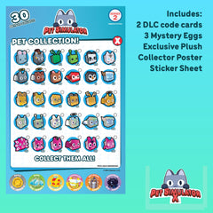 Exclusive Mystery Egg and collector poster add display-worthy flair on shelves.