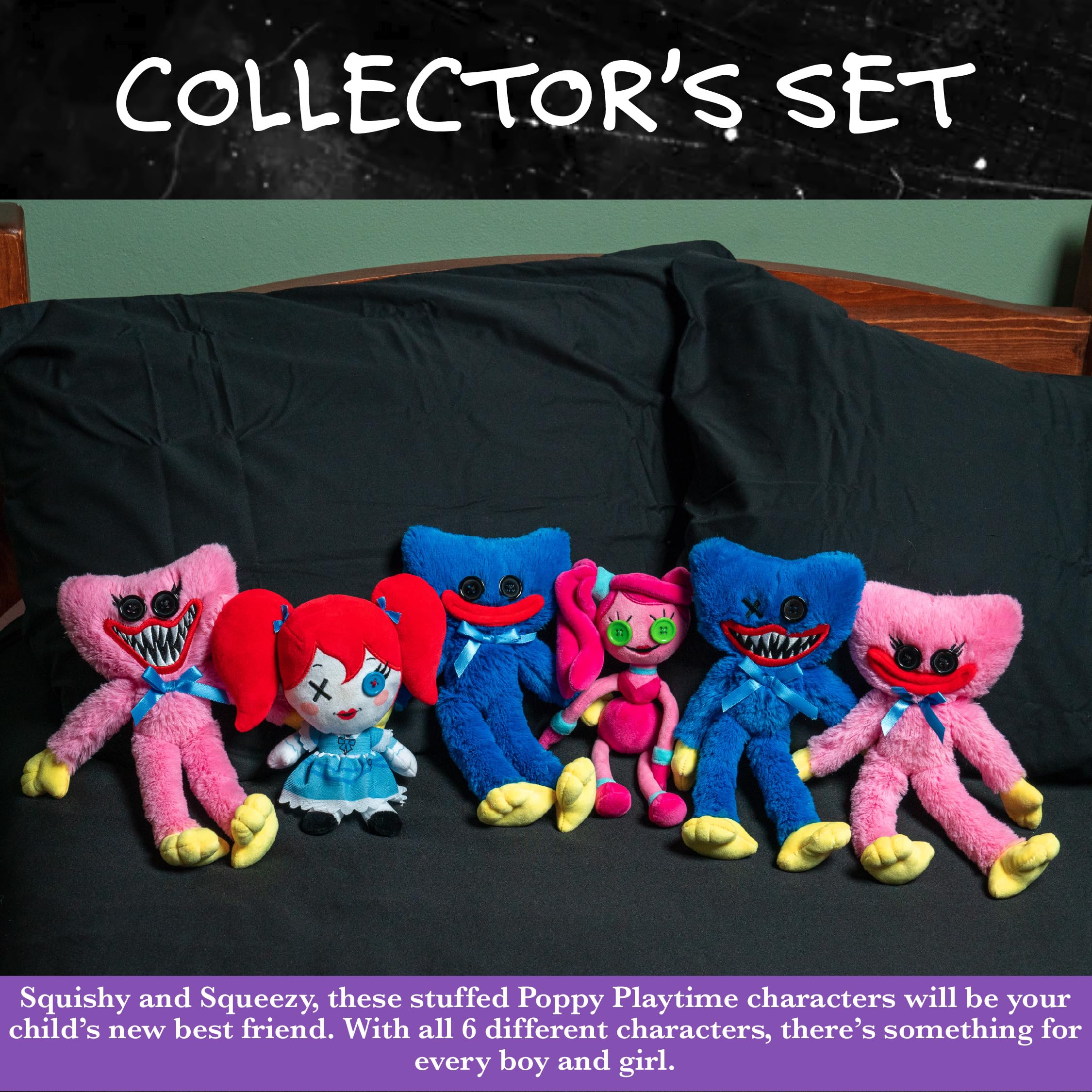 UCC Distributing Poppy Playtime Mommy Long Legs plush for imaginative adventures.