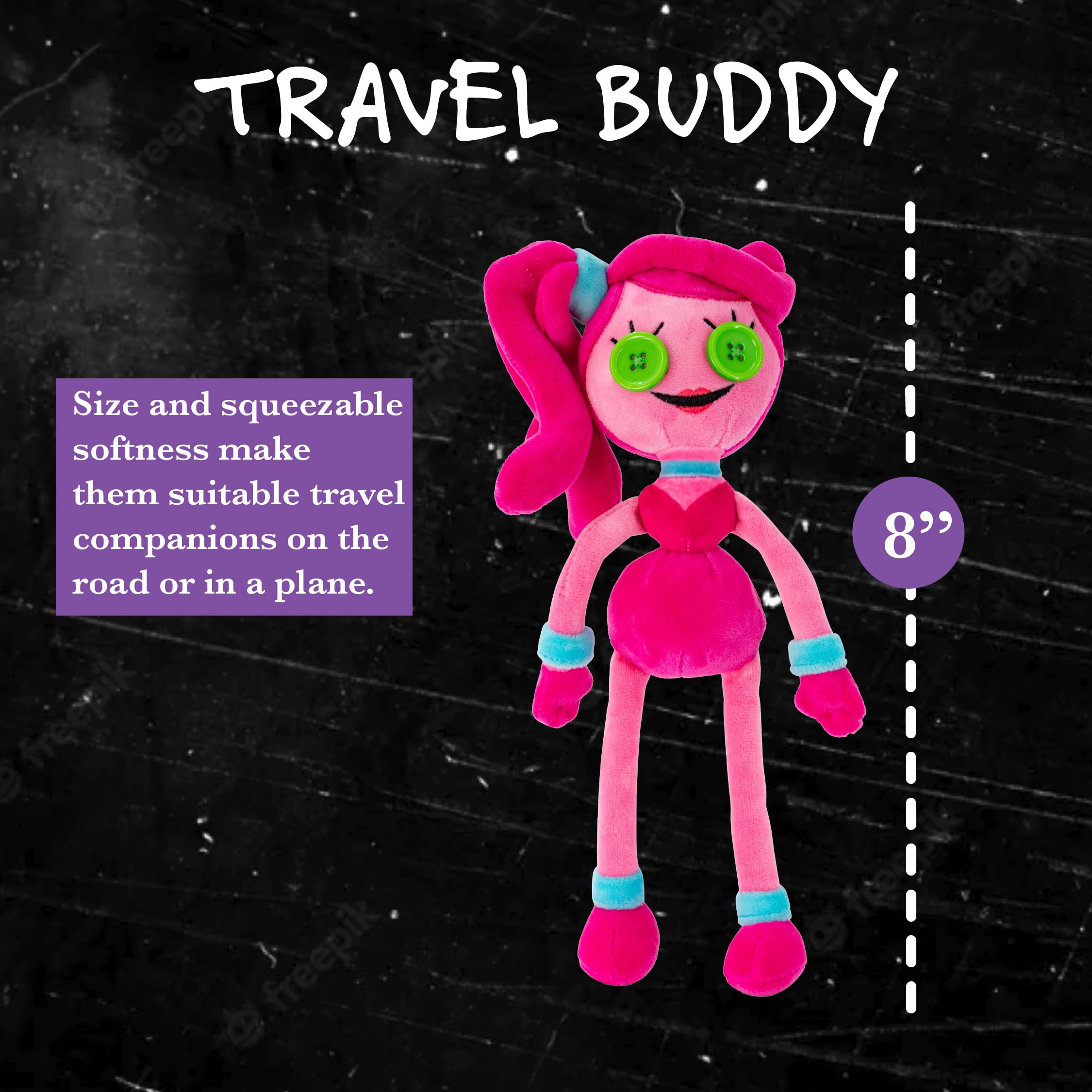 UCC Distributing Poppy Playtime Poppy plush for bright, collectible friends.
