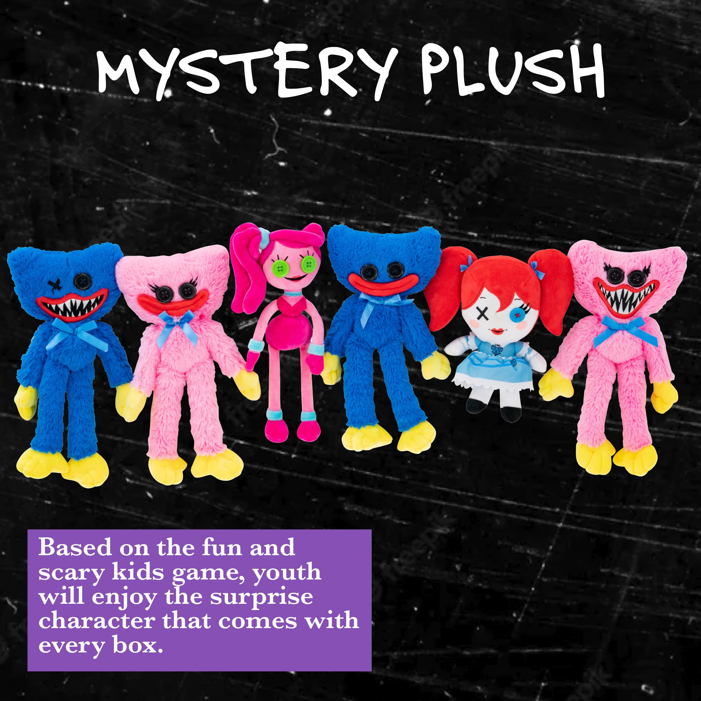UCC Distributing Poppy Playtime Mystery Plush character out of the box for cuddly stories
