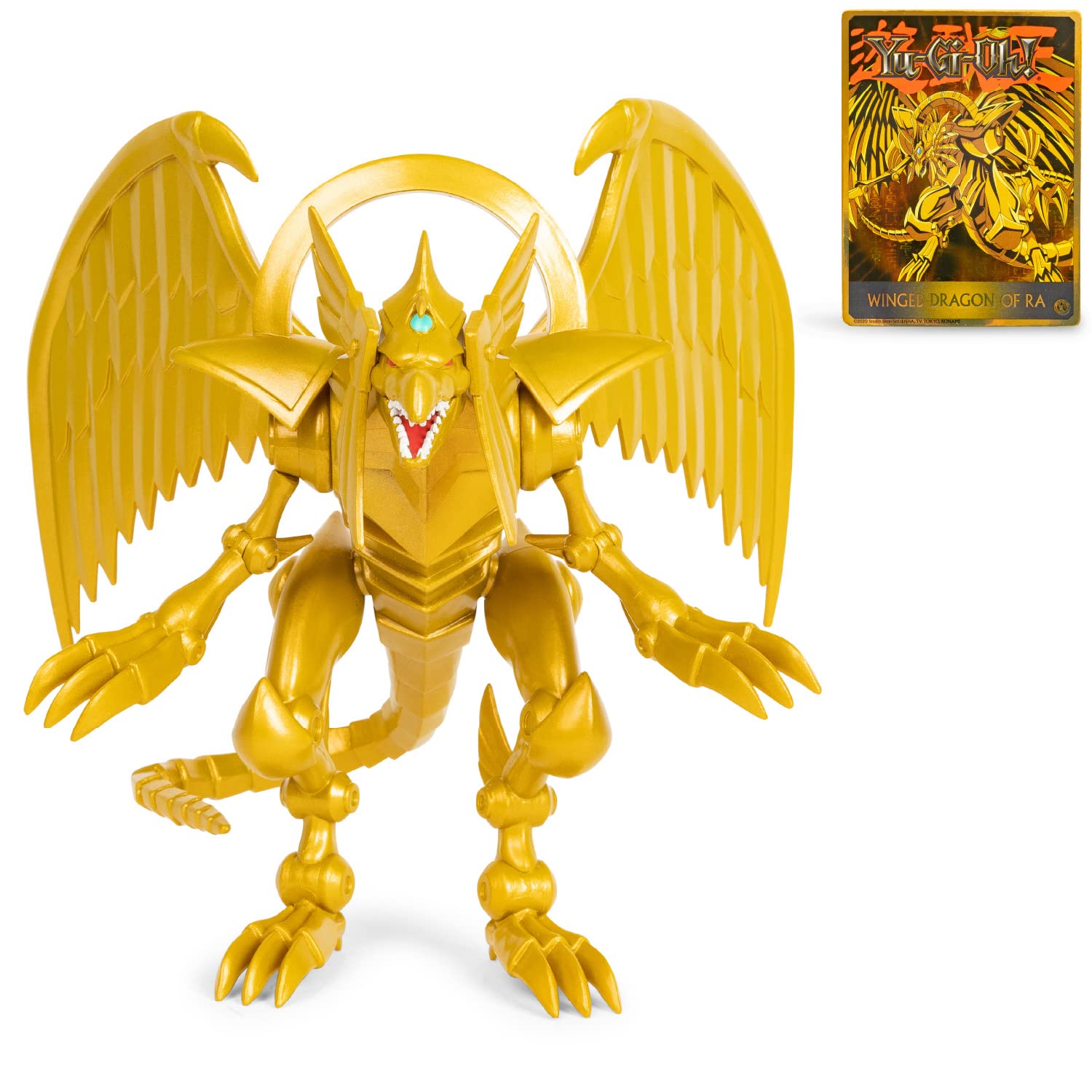 UCC Distributing Yu-Gi-Oh Winged Dragon of Ra 7-inch figure with superior poseability.
