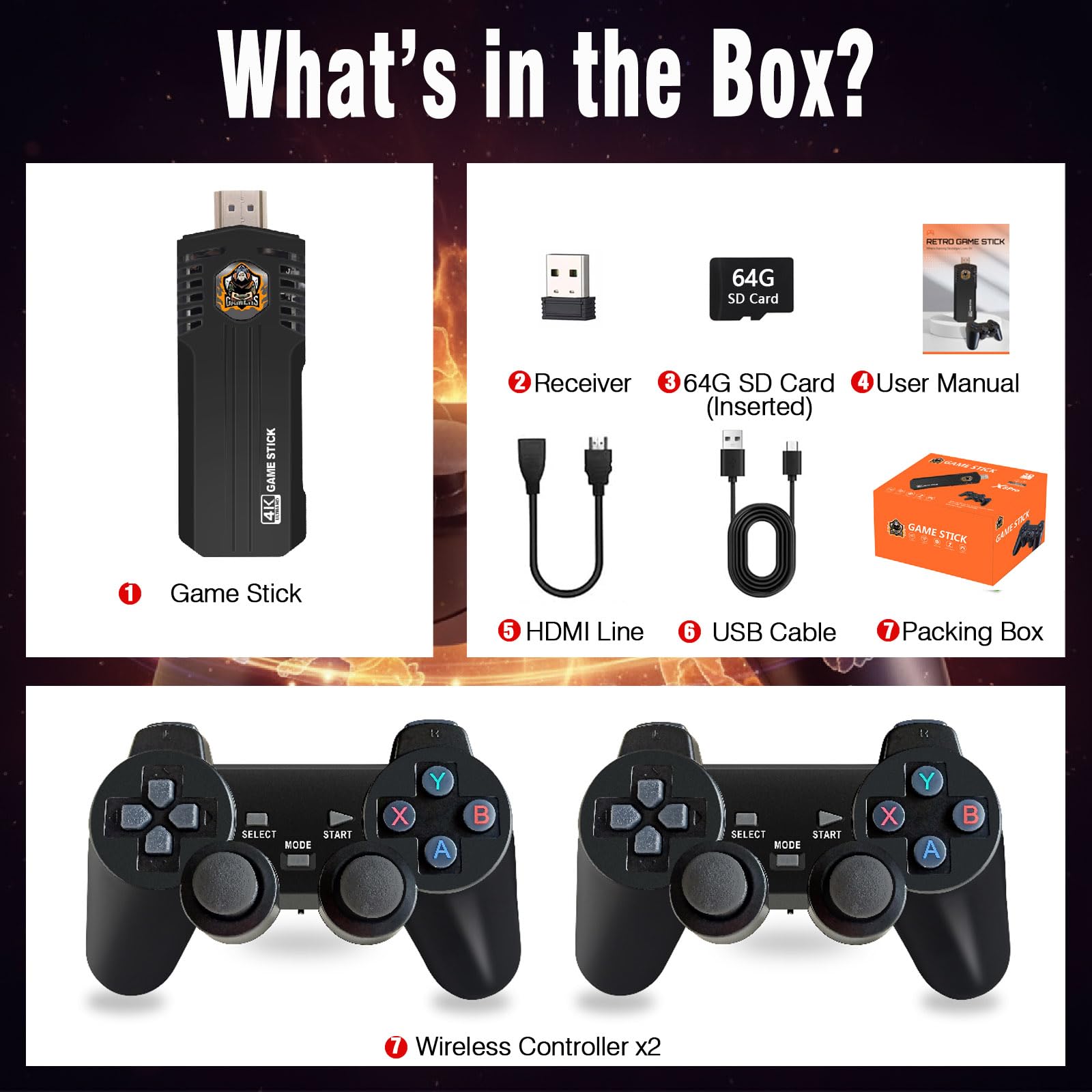 Uckqui uses 2 AAA batteries per controller (not included)