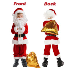 UDYR Santa boot covers help finish the transformation.