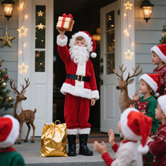 UDYR Santa gloves for a tidy, traditional appearance.