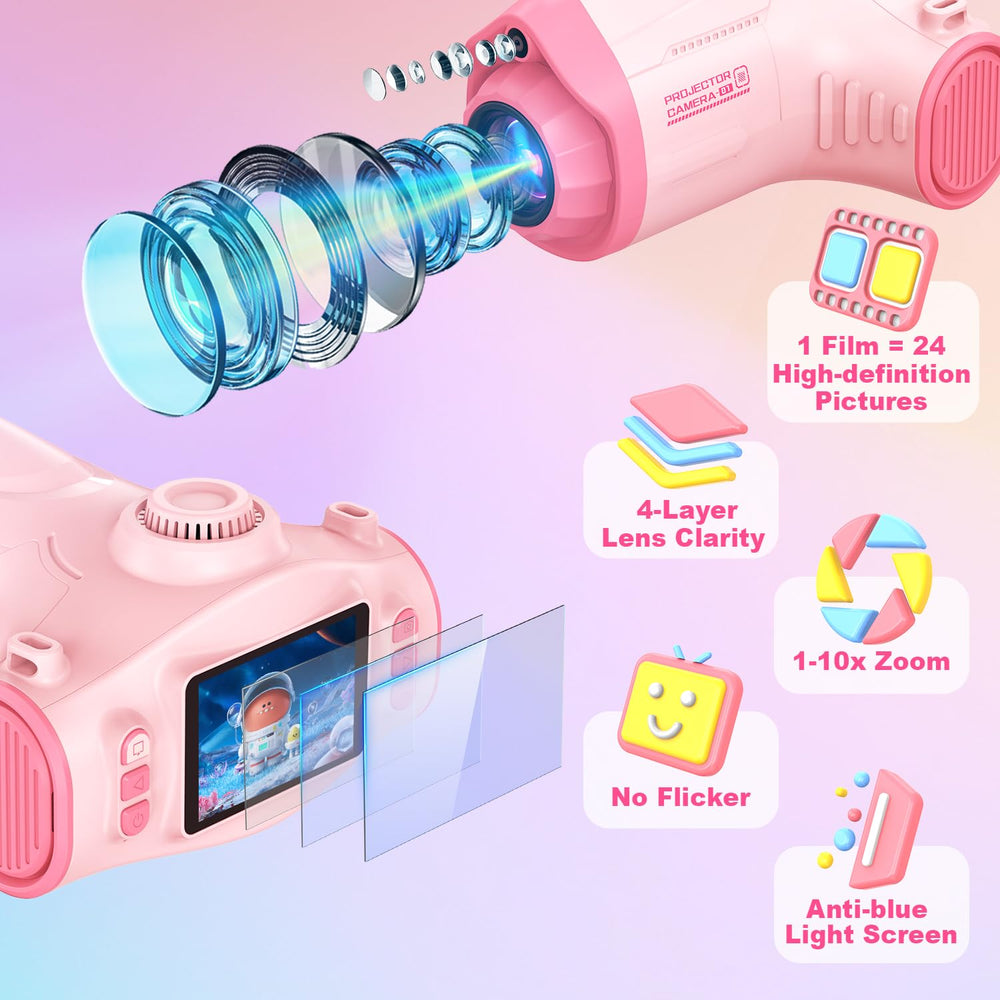 Uffylle camera enhances family movie nights and storytelling.
