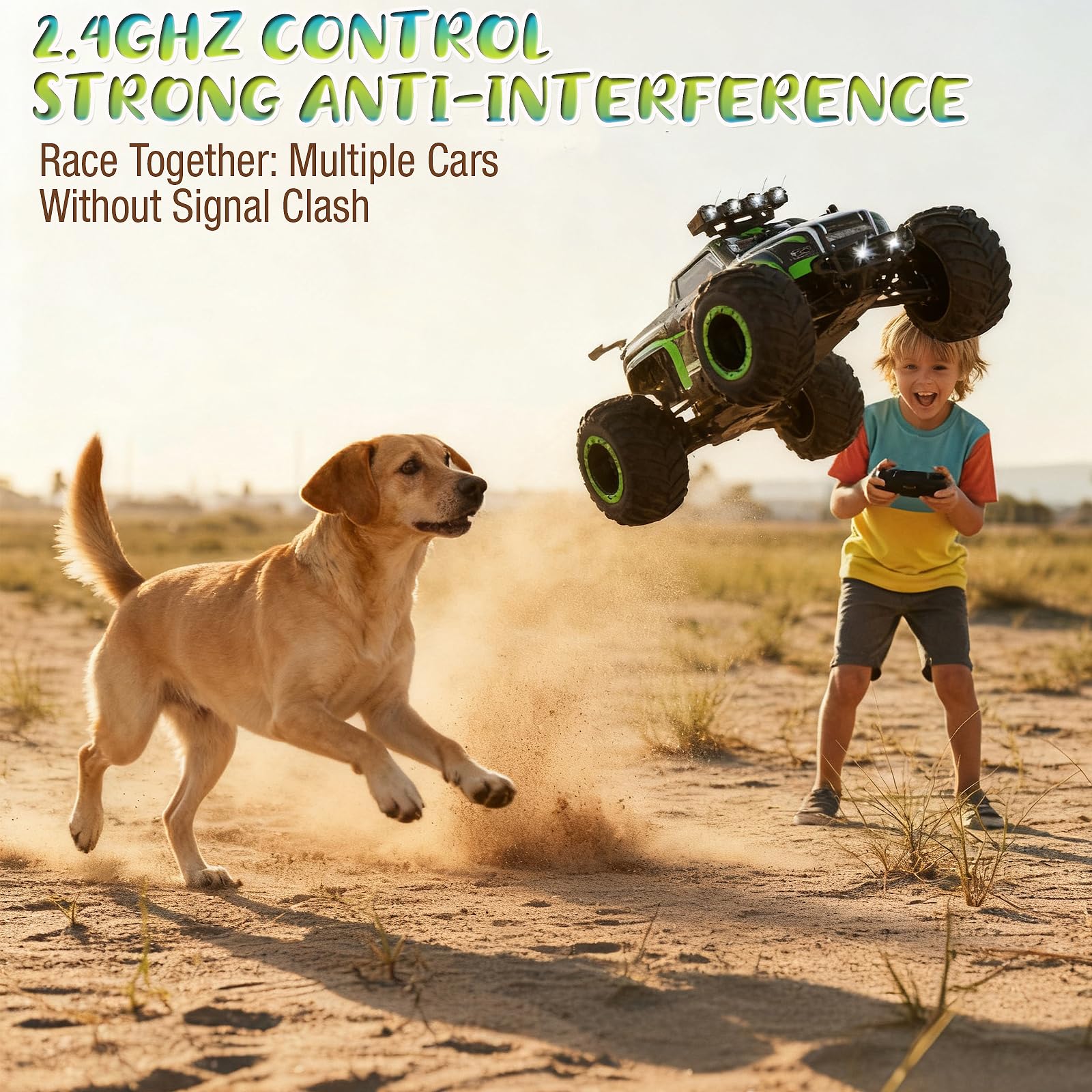 Ready-to-drive right out of the box for ages 6–12