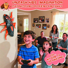 Ufilni Wall Crawler cockroach LED eyes glow in the dark during play
