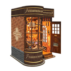 UFLJPKS Book Nook Kit miniature wooden house as decorative piece