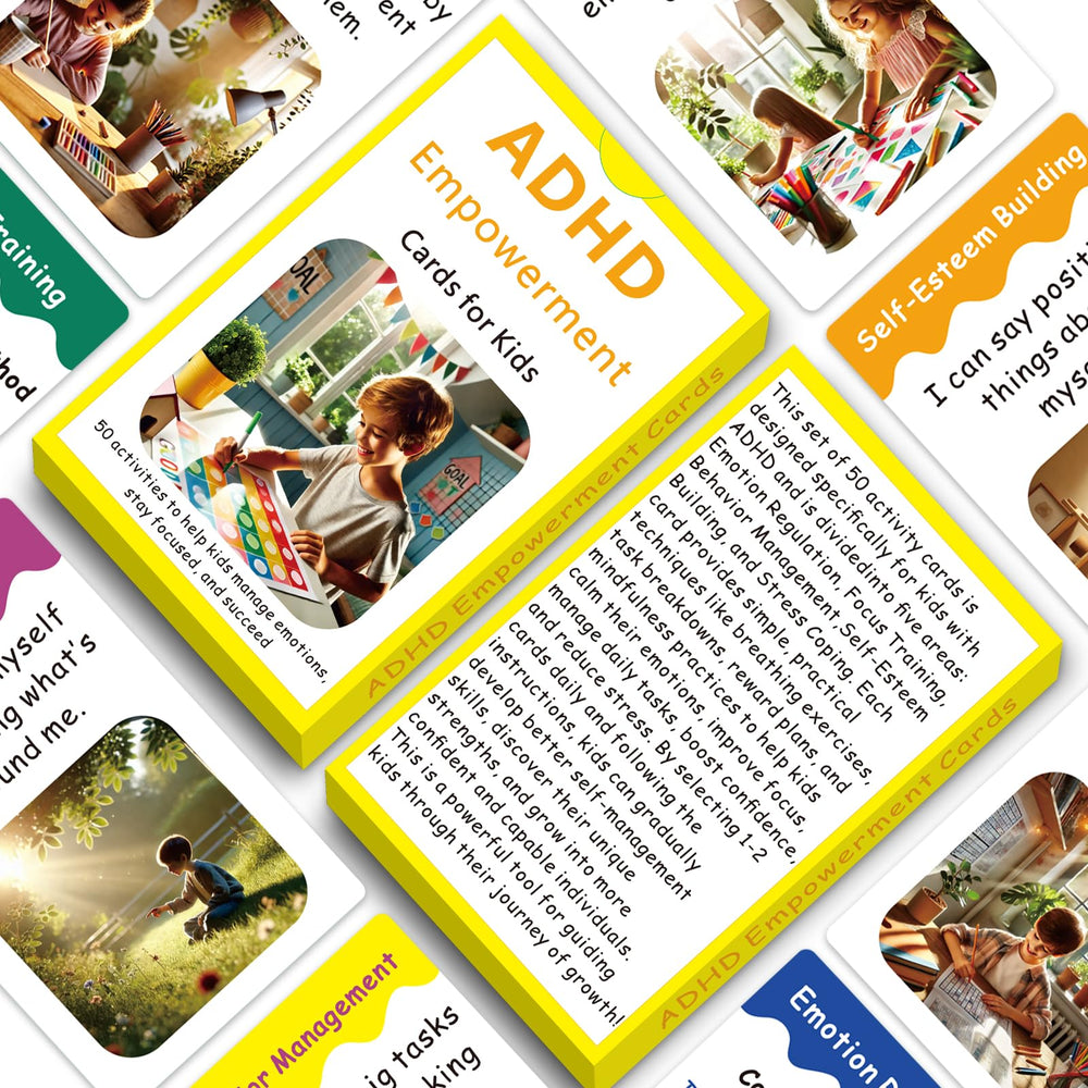 Uflognirz focus training cards support attention during school tasks
