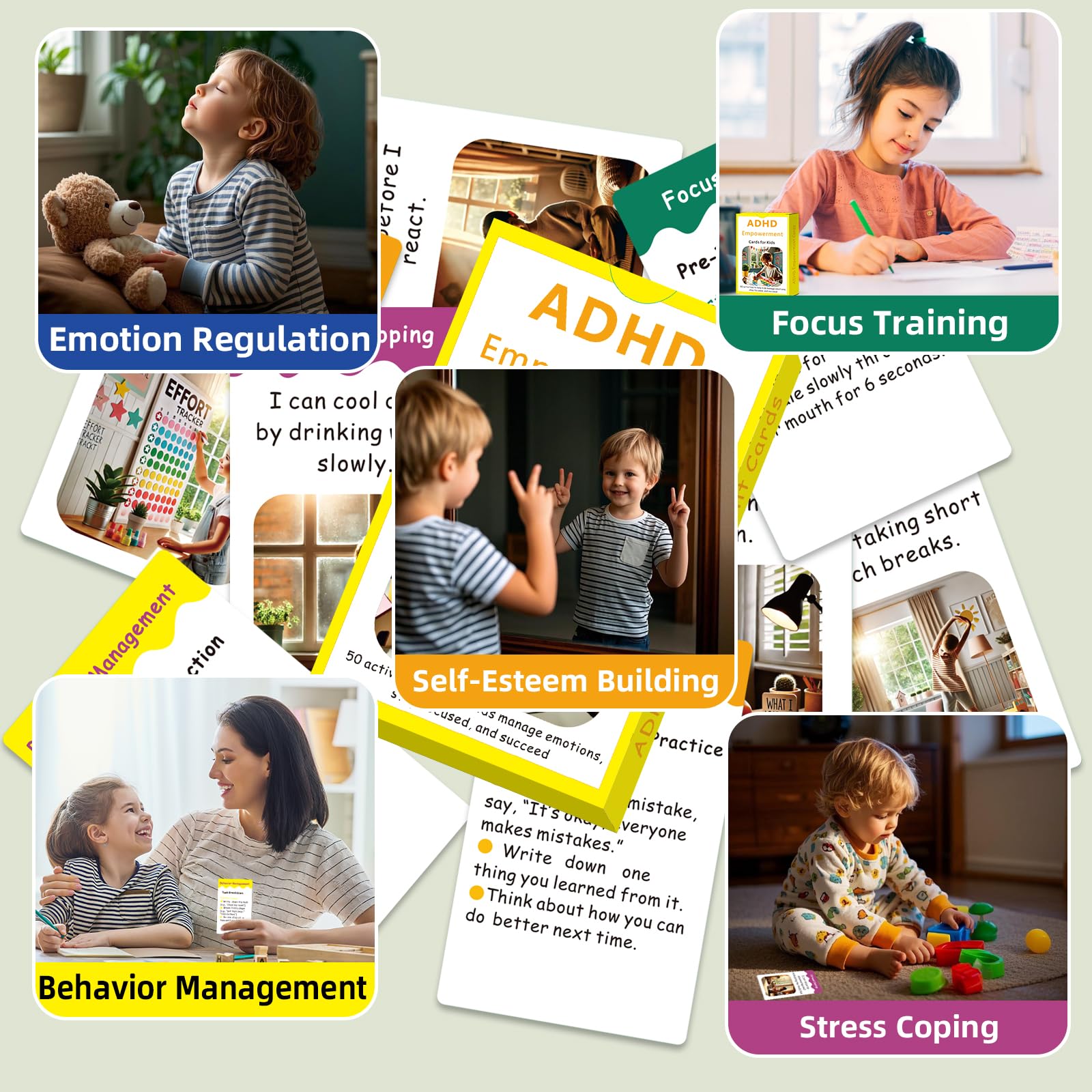 Uflognirz mindfulness visuals and affirmations support regulation