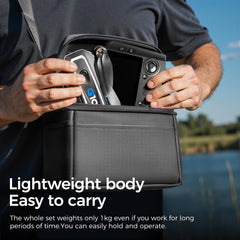 UFLYTOO LA dual-battery system extending flight time to 45 minutes