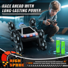 UFOLED LED lights illuminate every stunt during dusk and indoor sessions