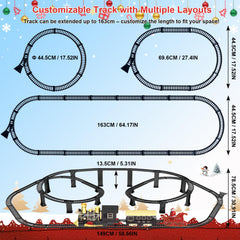 UFULMN double-layer track enables climbs and loops for kids.