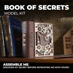 UGEARS Book of Secrets DIY model kit sparks curiosity and hands-on fun.