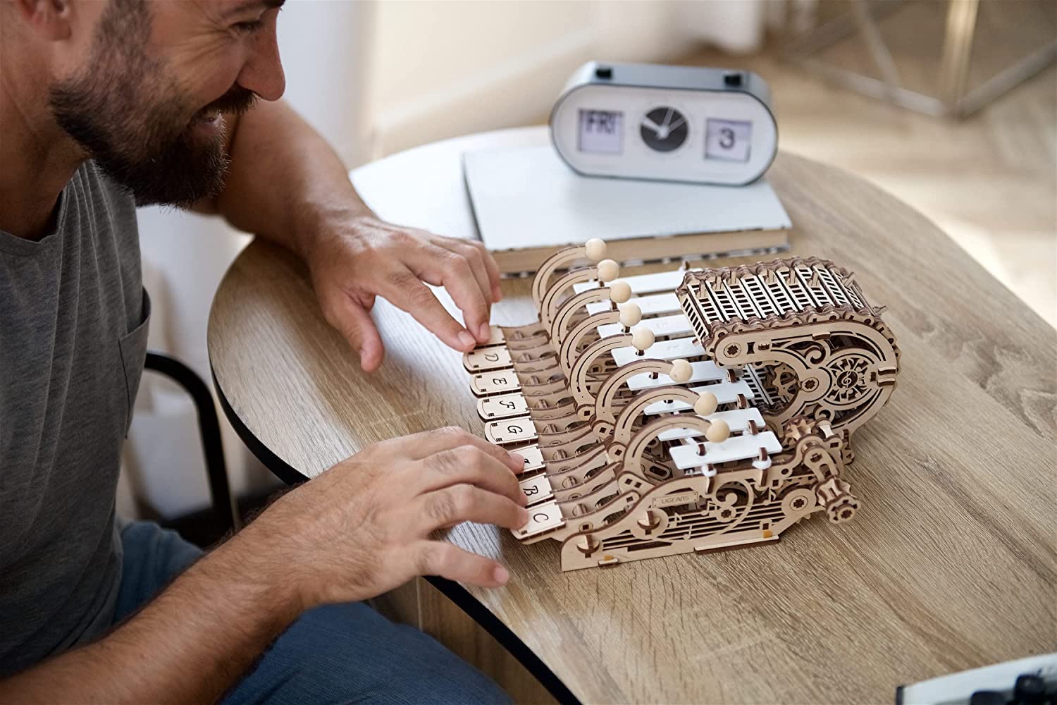 UGEARS Celesta gift idea for puzzle lovers and curious adults.