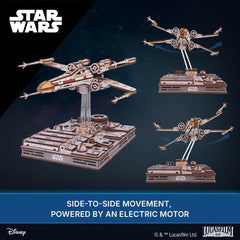 UGEARS Luke Skywalker X-Wing model kit box as a complete hobby package
