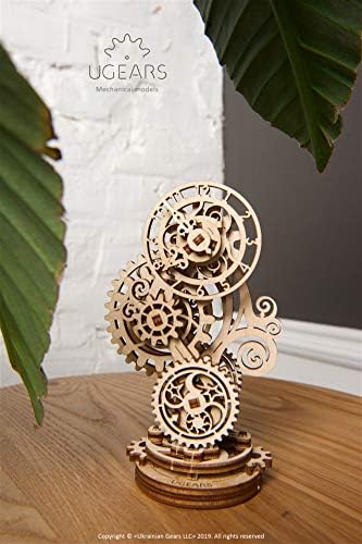 UGEARS Steampunk Clock build-kit: gift option for puzzle lovers