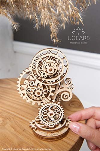 UGEARS Steampunk Clock gift-option: ideal for birthdays and holidays