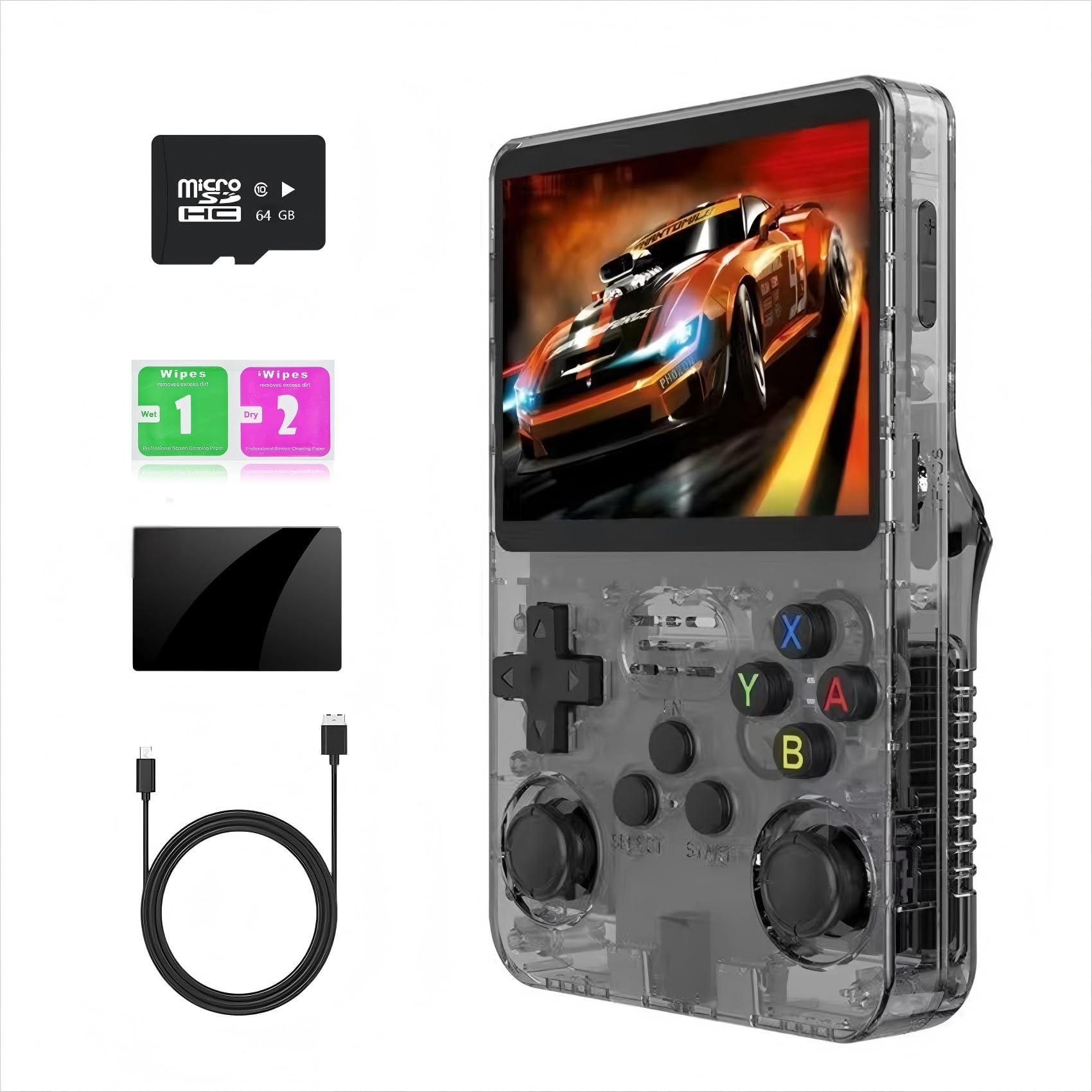 ugtenversi retro handheld console front view for portable retro gaming