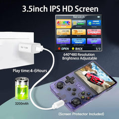 ugtenversi retro handheld console with 15000+ preloaded games