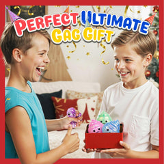 UGYWI poop prank squishy multicolor set showing four distinct looks.