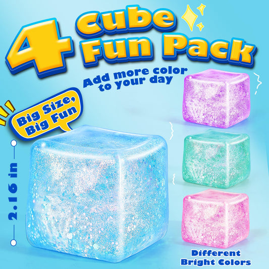 UGYWI squishy cubes show 2.16-inch size for easy grip and play
