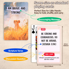 UHillMinerva cards with family discussion prompts for meaningful devotions.