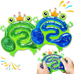 UIIOPJIOM squishy leap frog pads provide calming tactile play for kids.