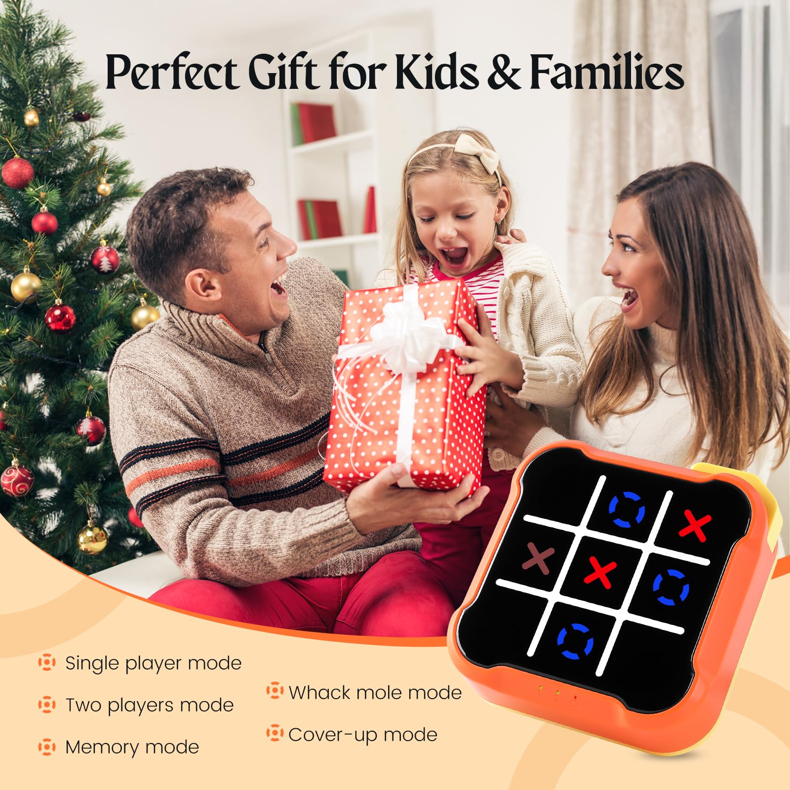 uimomn compact orange console ready for travel