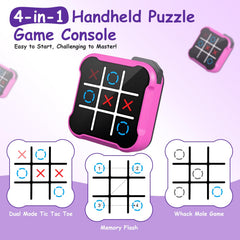 Uimomn Tic Tac Toe 4-in-1 memory flash mode in action boosts focus and quick recall.