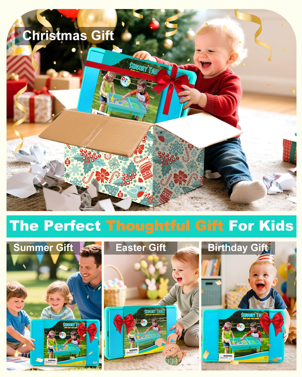 Uiopy Sandbox Kit gift-ready packaging with greeting card slot