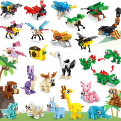 Uiqozok party-favors: colorful kids building blocks set for birthdays and classroom prizes.