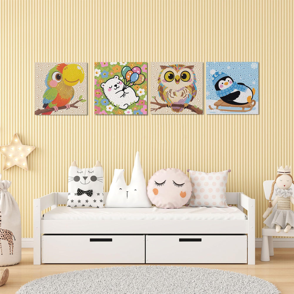 UiSdfuy finished gem painting shines bright, inviting compliments after careful assembly.
