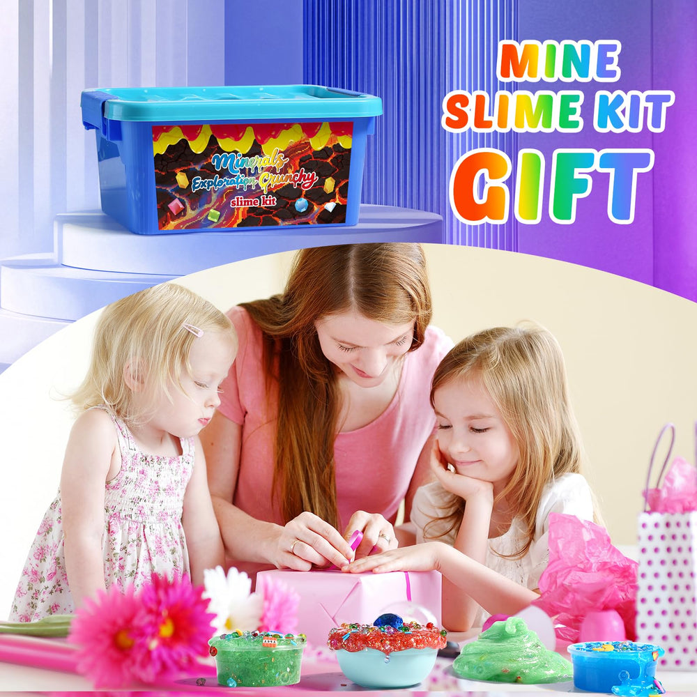 UIVIEHIR Multi-color slime options show endless creativity and mix-in potential.