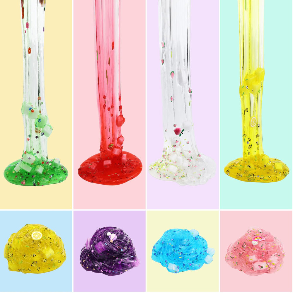 UIVIEHIR party favors slime kit close-up ideal for birthdays.
