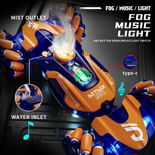 UJROQI gesture-sensing RC stunt car side drift action for dynamic stunts