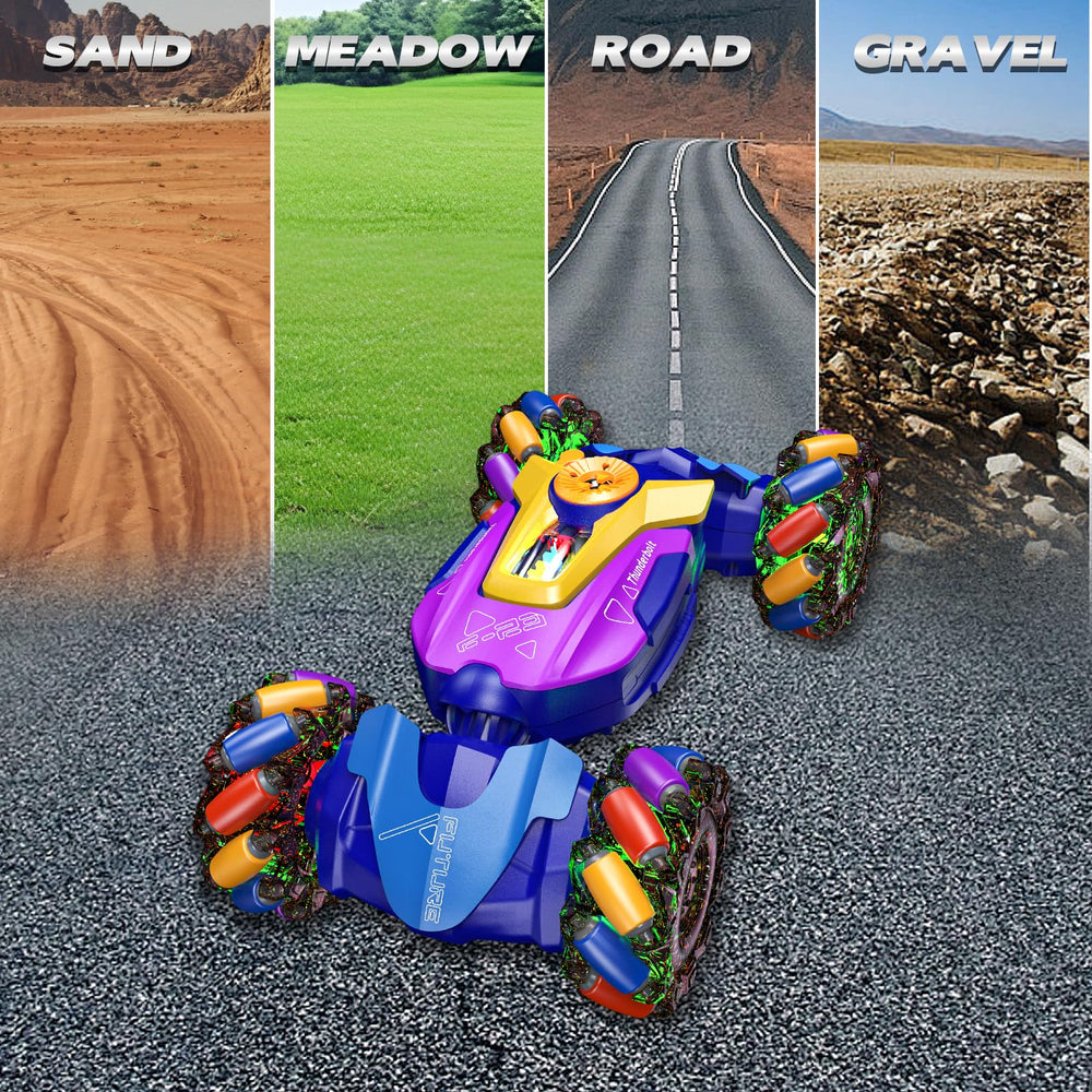 UJROQI vivid lights and engine sounds create an immersive racing ambiance.