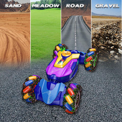 UJROQI vivid lights and engine sounds create an immersive racing ambiance.