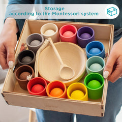 Ulanik color, shape, and size learning through hands-on play.