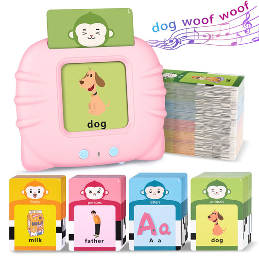 U-LEARNER Toddler Flash Cards display 296 sight words for early reading and recognition.