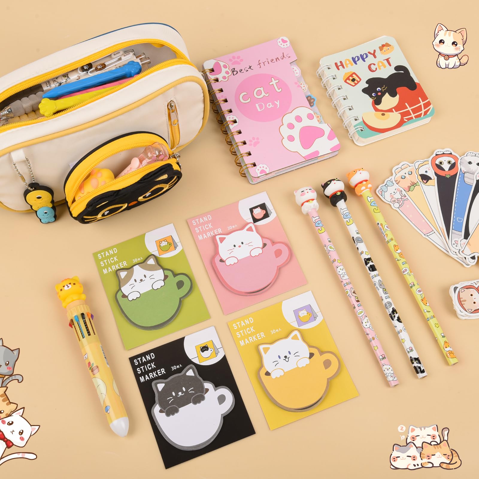 Ulema cat pencil sharpener compact and durable for quick prep